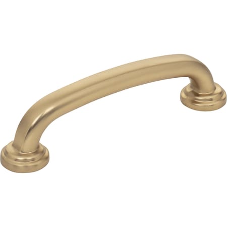 Jeffrey Alexander 96 mm Center-to-Center Satin Bronze Bremen 1 Cabinet Pull 527SBZ